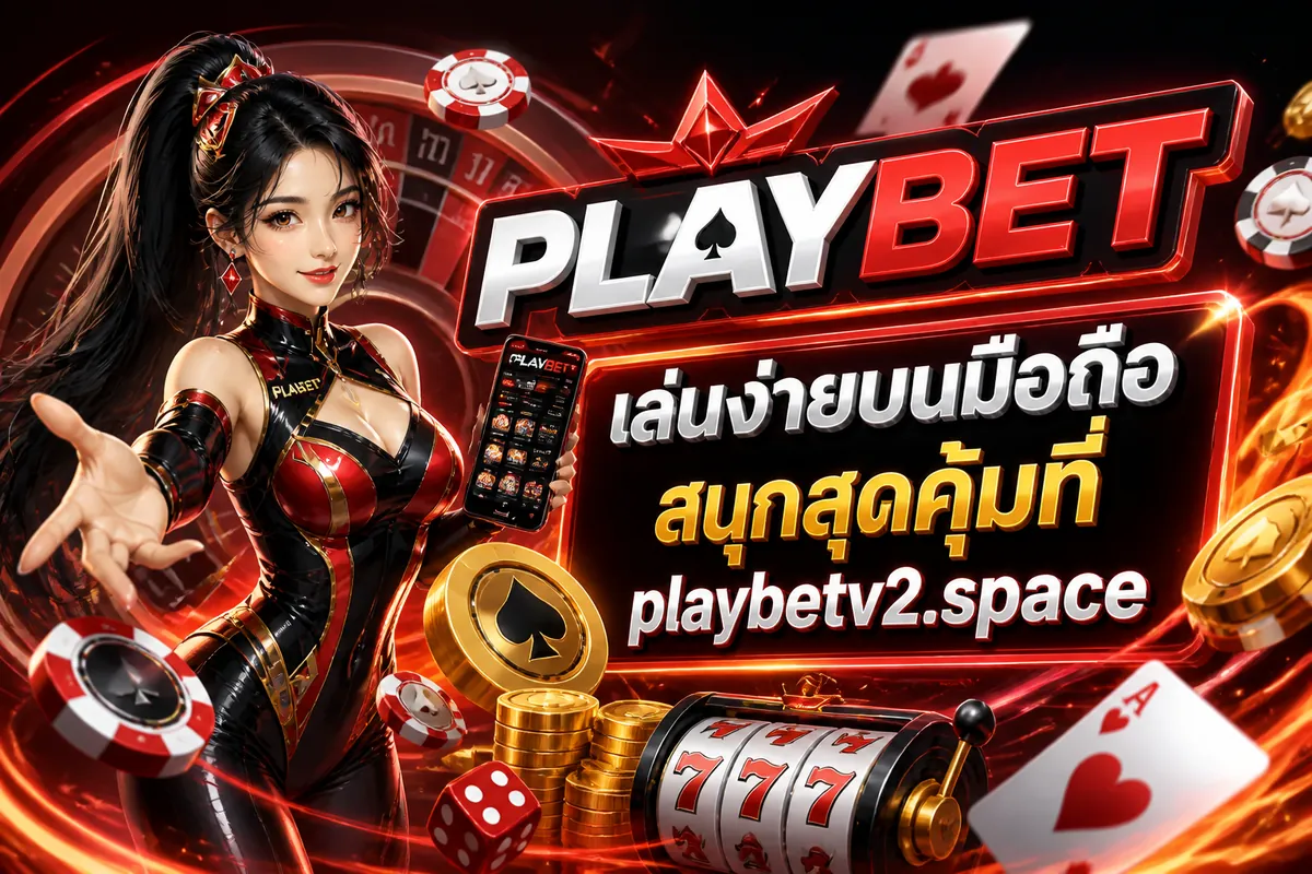 Playbet: เล่นง่ายบนมือถือ สนุกสุดคุ้มที่ playbetv2.space